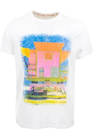 40 Weft Heren, Tops, Wit, Maat: M