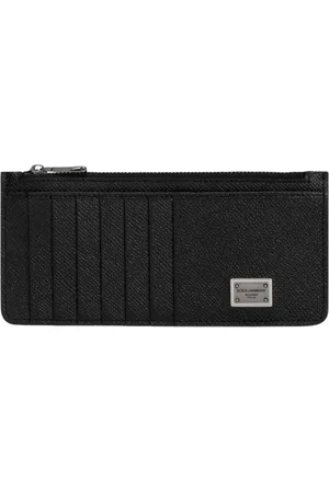 Dolce & Gabbana Heren, Accessoires, Zwart, Maat: ONE Size Leer