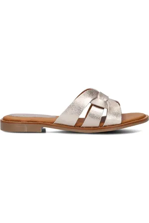 Stefano Lauran Dames, Schoenen, Geel, Maat: 38 EU Leer