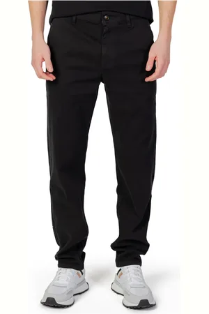 HUGO BOSS Heren, Broeken, Zwart, Maat: W29 L32 Katoen