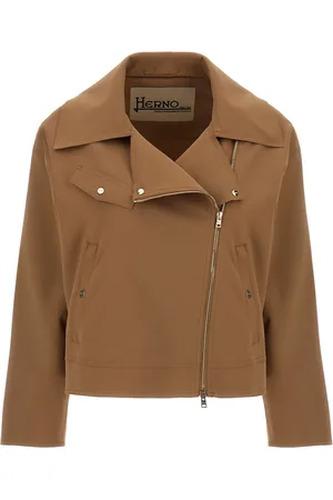 HERNO Dames, Jassen, Bruin, Maat: XS Jersey