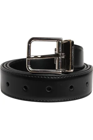 Dolce & Gabbana Heren, Accessoires, Zwart, Maat: 90 CM Leer