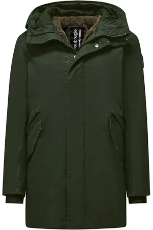 Bomboogie Heren, Mantels, Groen, Maat: S Nylon