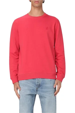 Dondup Heren, Sweatshirts & Hoodies, Rood, Maat: M Katoen