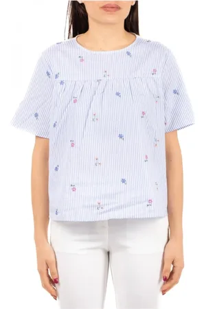 Max Mara Dames, Blouses & Shirts, Blauw, Maat: M