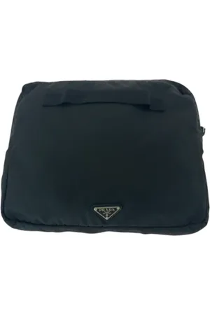Prada Dames, Pre-owned, Zwart, Maat: ONE Size Nylon
