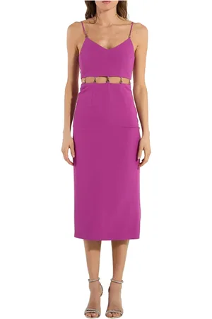 Patrizia Pepe Dames, Jurken, Paars, Maat: XS