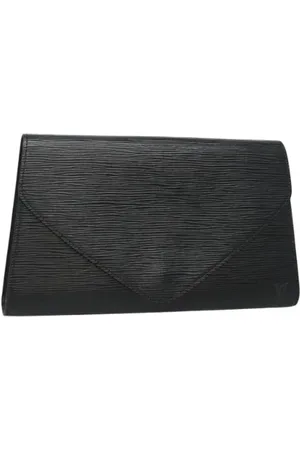 LOUIS VUITTON Dames, Pre-owned, Zwart, Maat: ONE Size Leer