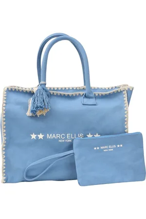 MARC ELLIS Dames, Tassen, Blauw, Maat: ONE Size Katoen