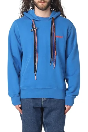 AMBUSH Heren, Sweatshirts & Hoodies, Blauw, Maat: M Katoen