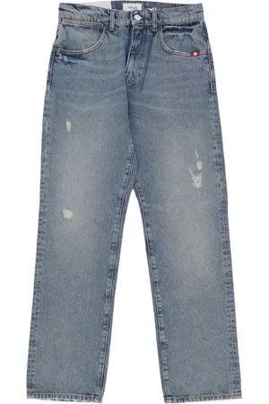 AMISH Heren, Jeans, Blauw, Maat: W34 Denim