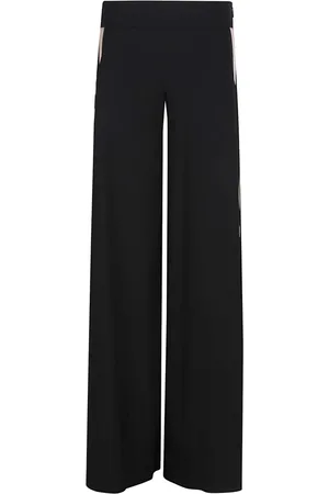 Emilio Pucci Dames, Broeken, Zwart, Maat: XS Zijde