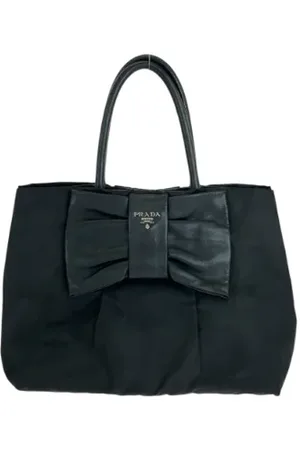 Prada Dames, Pre-owned, Zwart, Maat: ONE Size Nylon