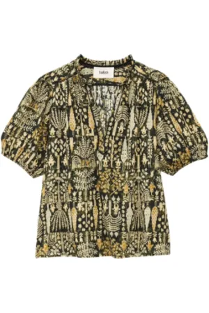 Bash Dames, Blouses & Shirts, Groen, Maat: L