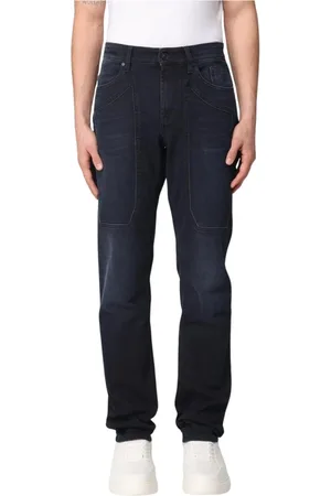 Jeckerson Heren, Jeans, Zwart, Maat: W36 Katoen