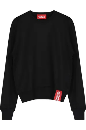 032c Heren, Sweatshirts & Hoodies, Zwart, Maat: XL Katoen