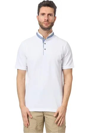 Bugatti Heren, Tops, Wit, Maat: XL Katoen