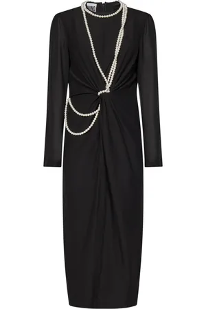 Moschino Dames, Jurken, Zwart, Maat: M Katoen