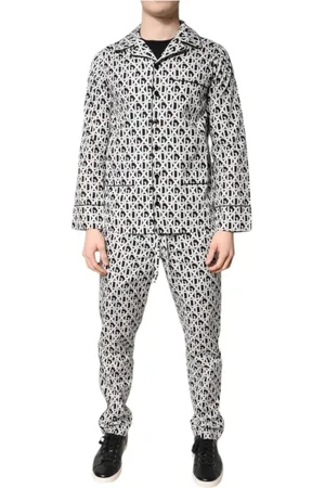 Dolce & Gabbana Heren, Nachtkleding & Lounge, Wit, Maat: XS Katoen