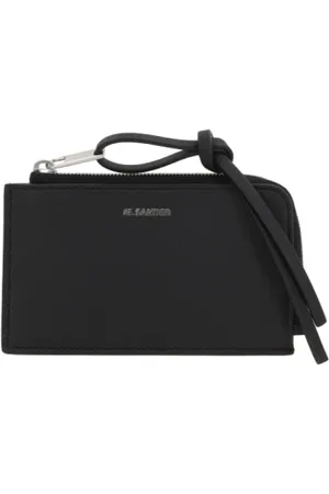 Jil Sander Heren, Accessoires, Zwart, Maat: ONE Size Leer