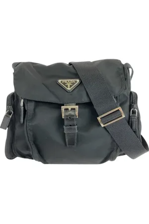 Prada Dames, Pre-owned, Zwart, Maat: ONE Size Nylon