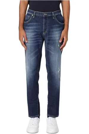 Dondup Heren, Jeans, Blauw, Maat: W29 Katoen