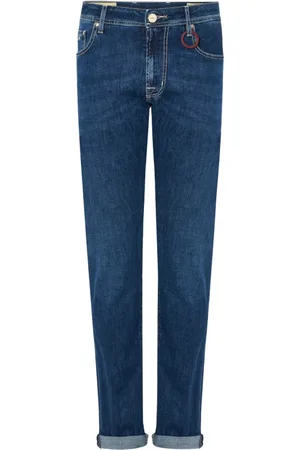 sartoria tramarossa Heren, Jeans, Blauw, Maat: W34 Denim