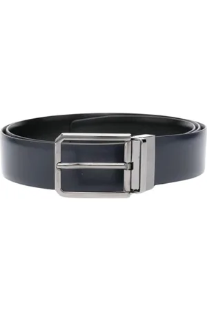 santoni Heren, Accessoires, Blauw, Maat: 110 CM Leer