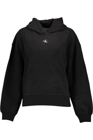 Calvin Klein Dames, Sweatshirts & Hoodies, Zwart, Maat: 2XL Katoen