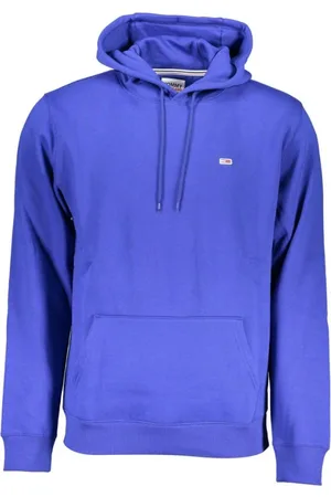 Tommy Hilfiger Heren, Sweatshirts & Hoodies, Blauw, Maat: M Katoen