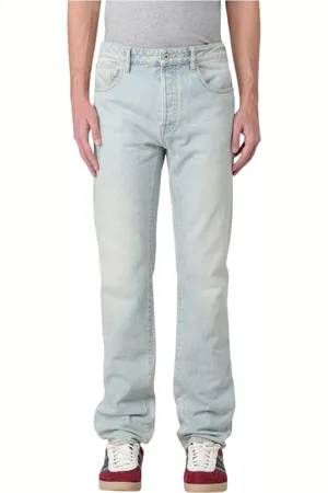Kenzo Heren, Jeans, Grijs, Maat: W33 Katoen