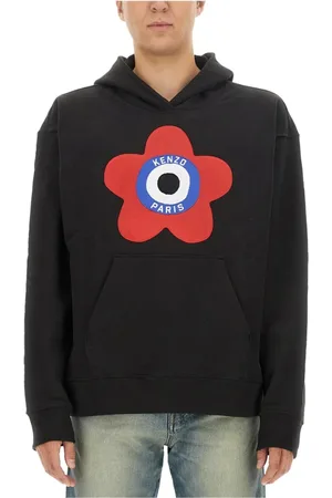 Kenzo Heren, Sweatshirts & Hoodies, Zwart, Maat: M Katoen