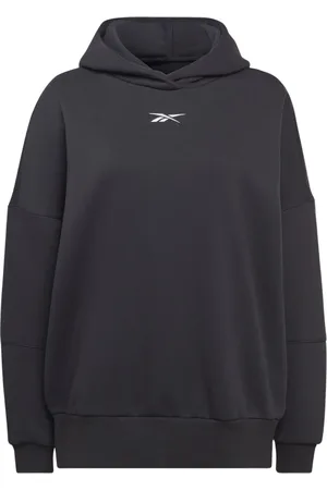 Reebok Dames, Sweatshirts & Hoodies, Zwart, Maat: XL
