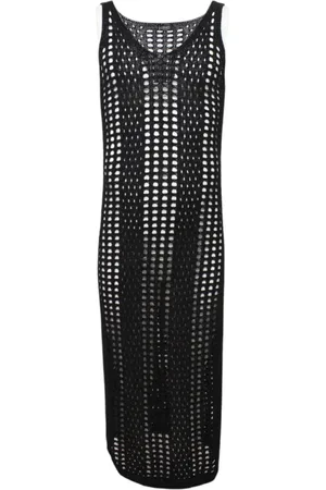 Liu Jo Dames, Jurken, Zwart, Maat: M Viscose