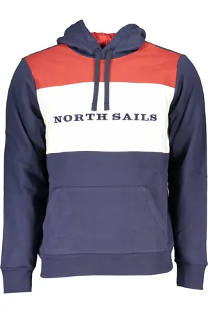 North Sails Heren, Sweatshirts & Hoodies, Blauw, Maat: L