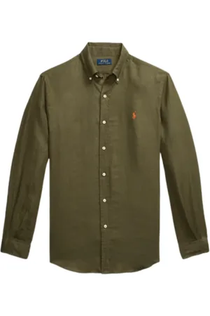 Ralph Lauren Heren, Overhemden, Groen, Maat: 2XL