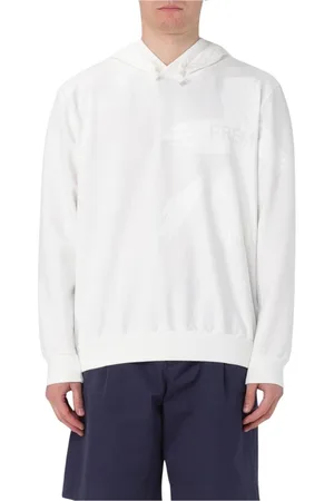 Premiata Heren, Sweatshirts & Hoodies, Wit, Maat: S Katoen