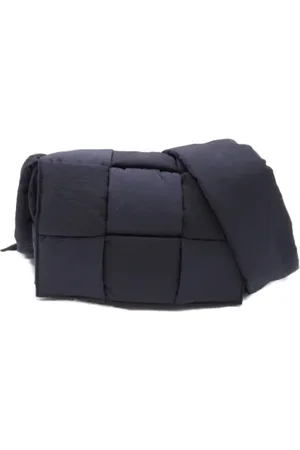 Bottega Veneta Heren, Pre-owned, Blauw, Maat: ONE Size Nylon