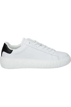 Tommy Hilfiger Heren, Schoenen, Wit, Maat: 45 EU Leer