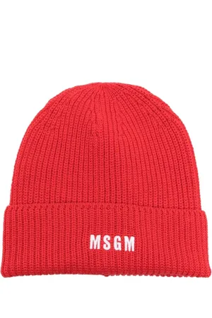 Msgm Dames, Accessoires, Rood, Maat: ONE Size Wol