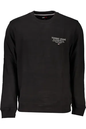 Tommy Hilfiger Heren, Sweatshirts & Hoodies, Zwart, Maat: S Katoen