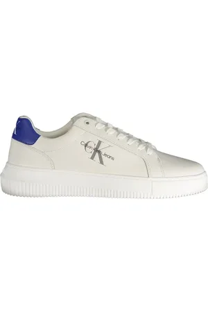 Calvin Klein Heren, Schoenen, Wit, Maat: 41 EU Poliester