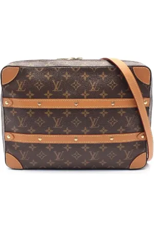LOUIS VUITTON Dames, Pre-owned, Bruin, Maat: ONE Size Leer