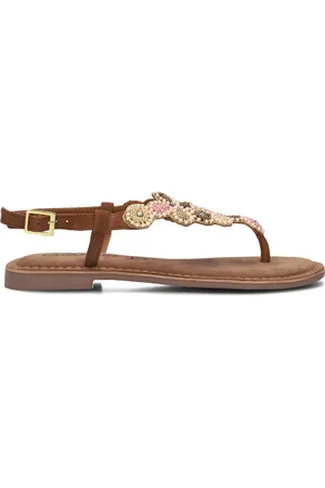 Lazamani Dames, Schoenen, Bruin, Maat: 39 EU Suède
