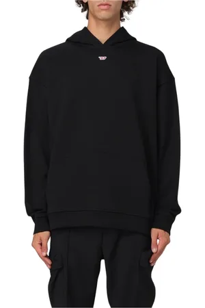 Diesel Heren, Sweatshirts & Hoodies, Zwart, Maat: S Katoen