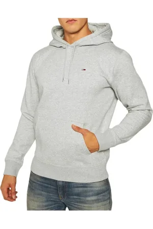 Tommy Hilfiger Heren, Sweatshirts & Hoodies, Grijs, Maat: M Katoen