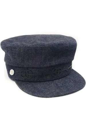 Hermès Dames, Pre-owned, Blauw, Maat: ONE Size Katoen