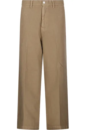 AMISH Heren, Jeans, Bruin, Maat: W33 Katoen