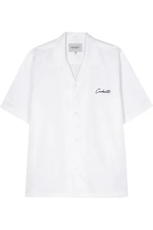 Carhartt Heren, Overhemden, Wit, Maat: M