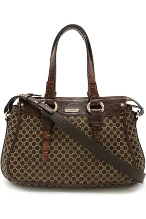 Céline Dames, Pre-owned, Bruin, Maat: ONE Size Leer
